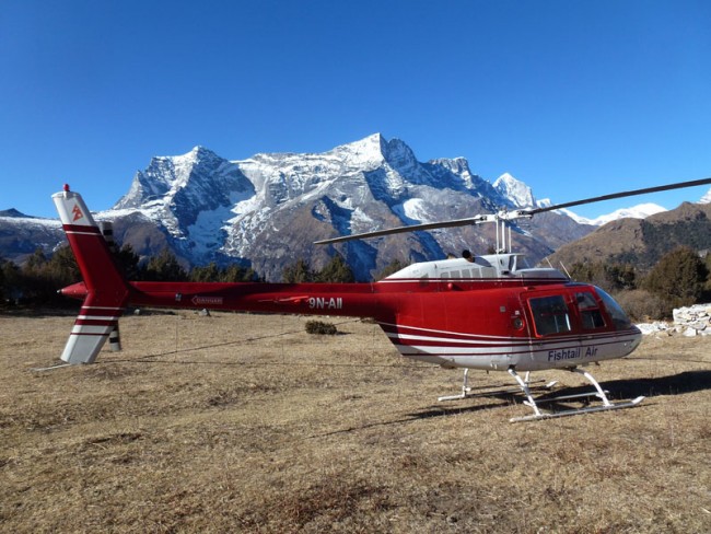 Beautiful Pokhara and Annapurna by Helicopter