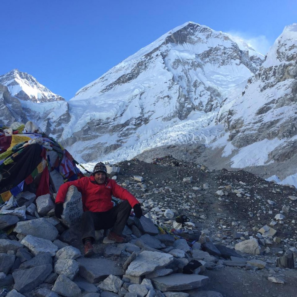 Everest base camp Yoga Trek