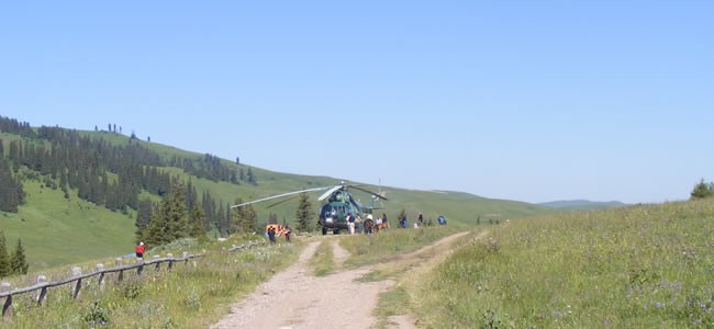South Inylchek Base Camp Trek