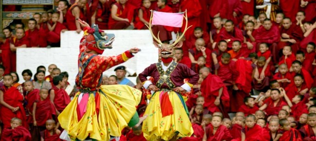 Tsechu festival tour in Bhutan